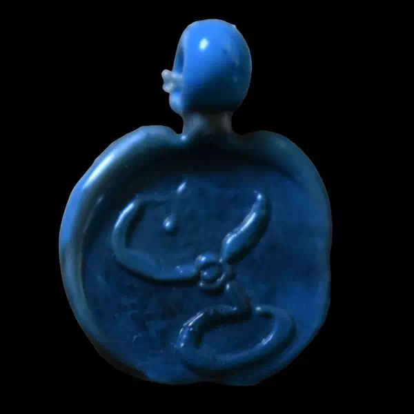 pendentif lovecraft sign jaune