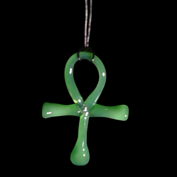 pendentif Ankh vert
