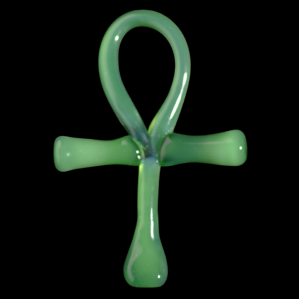 pendentif Ankh vert