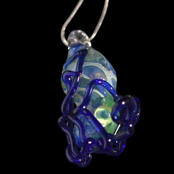 pendentif kraken silver