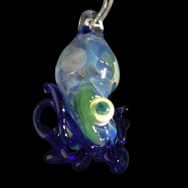 pendentif kraken silver