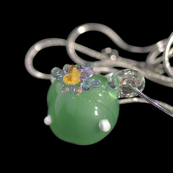 pendentif bouton lophora