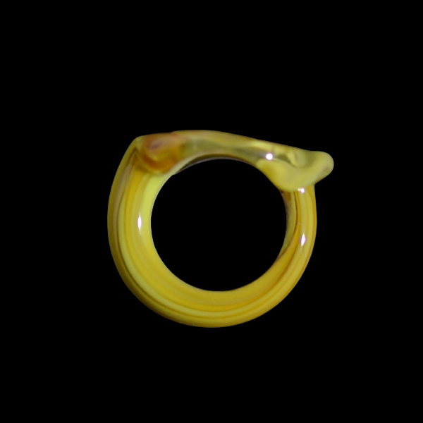 bague scream vert