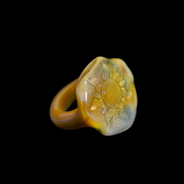 bague sun éclat jaune