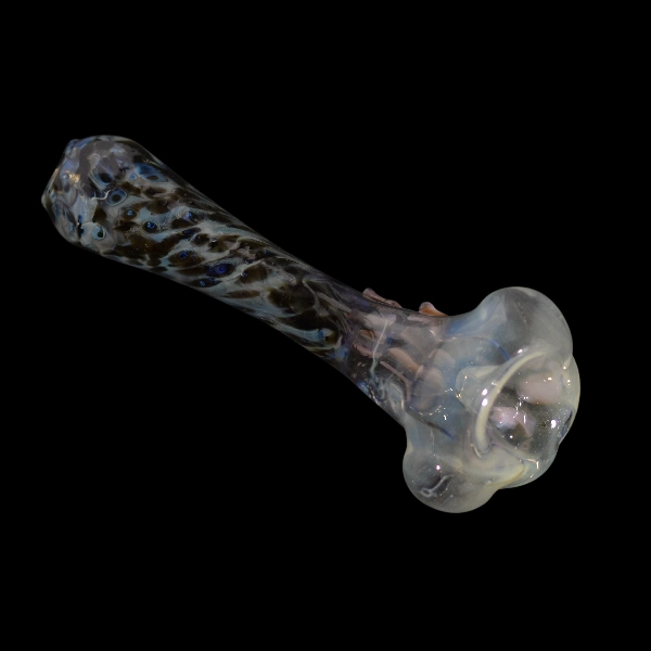 chillums skull aztec silver