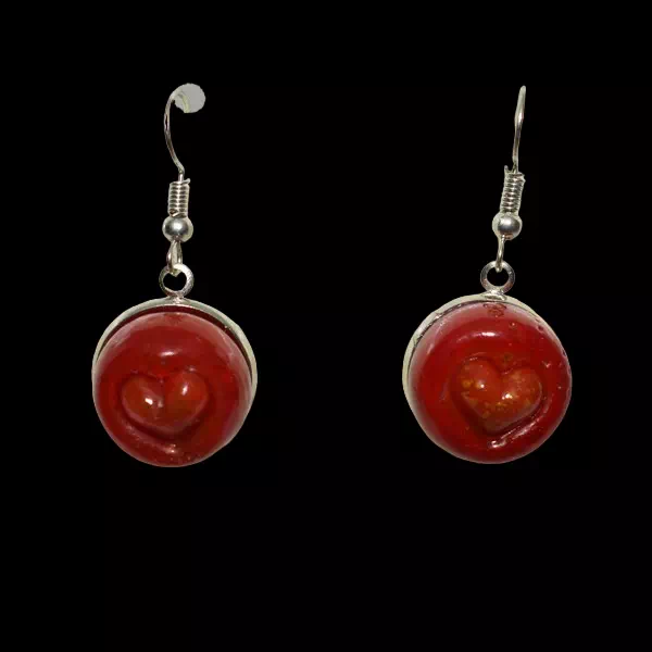 boucles d'oreilles heart 2