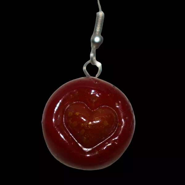 boucles d'oreilles heart 2