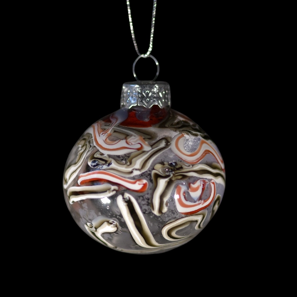 boules-de-noel black red snake