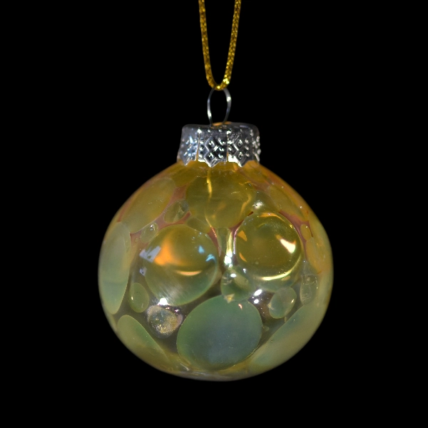 boules-de-noel gold and silver