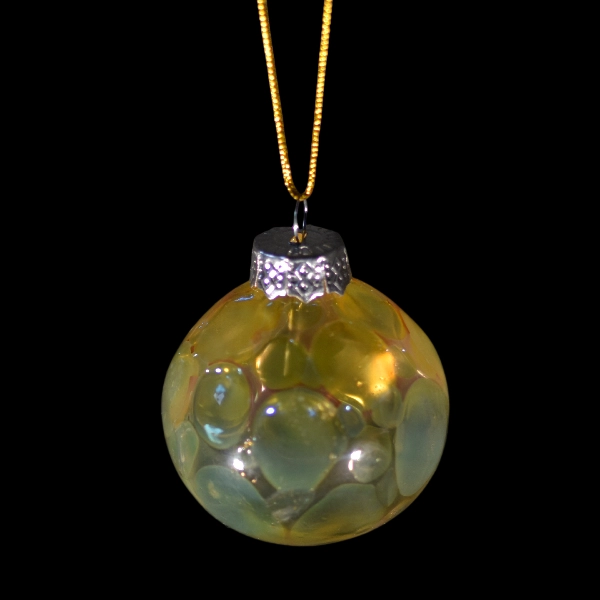 boules-de-noel gold and silver