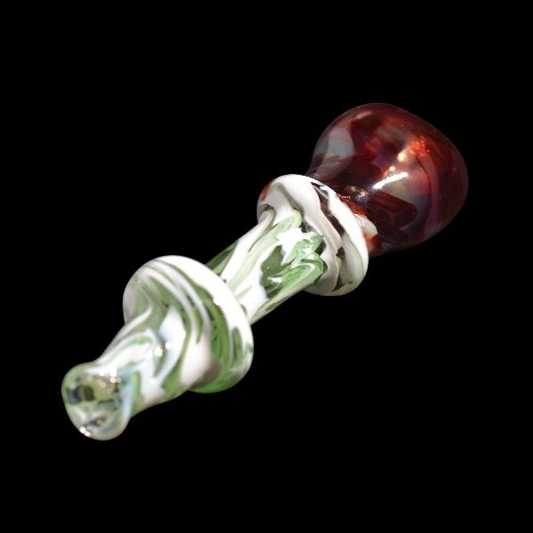 chillums en verre verd