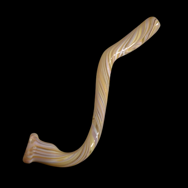 pipe sherlock en verre  vague volcan