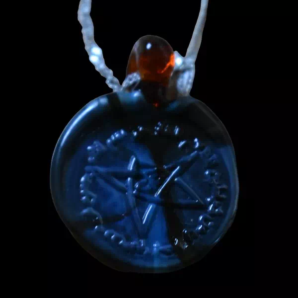 Pendentif en verre - lovecraft star