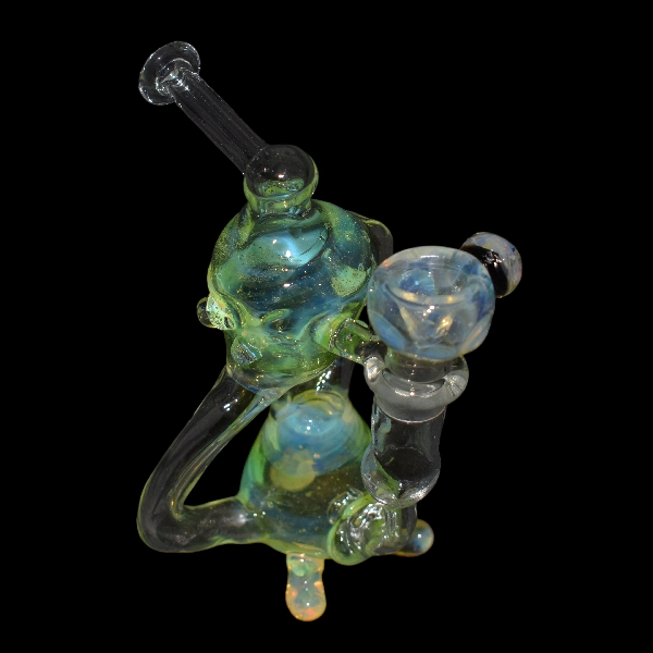 Bang percolateur en verre ghost glue - Satyr Glass