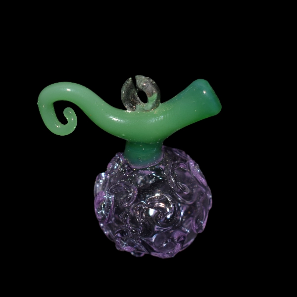 Pendentif en verre - fruit du démon gomu gomu