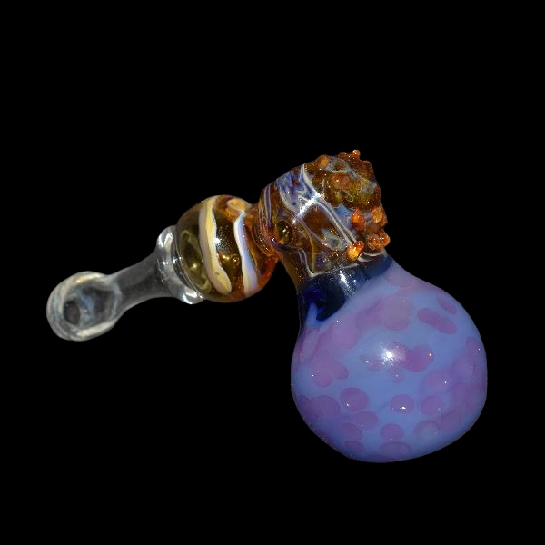 Bubbler en verre purple egg - Satyr Glass