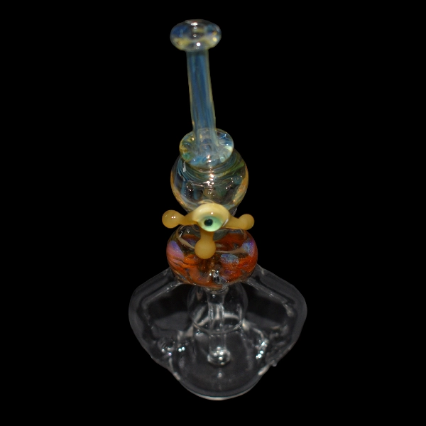 Bang droit en verre démon oeil uv - Satyr Glass