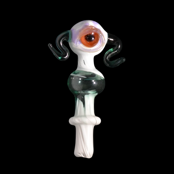 pipe spoon en verre oeil corne démon