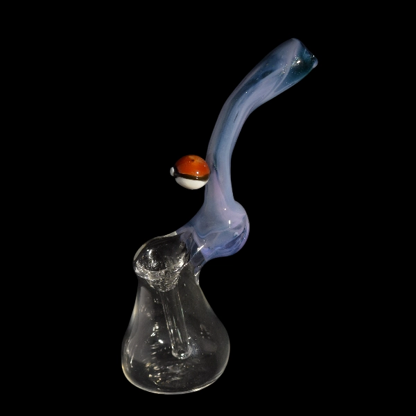 Bubbler en verre pokéball - Satyr Glass