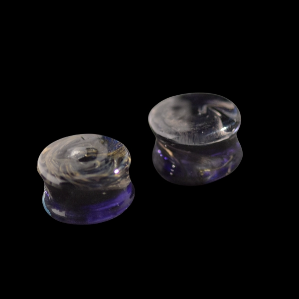 Ecarteur en verre purple silver