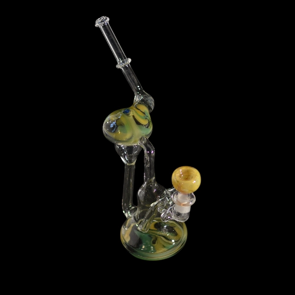 Bang percolateur en verre jah rastafari - Satyr Glass