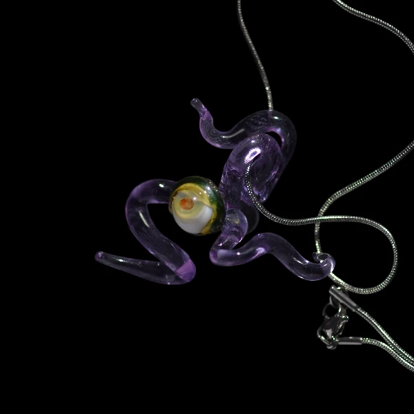 Pendentif en verre - lovecraft eyes