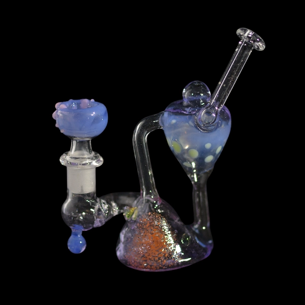 Bang percolateur en verre frog from mars - Satyr Glass