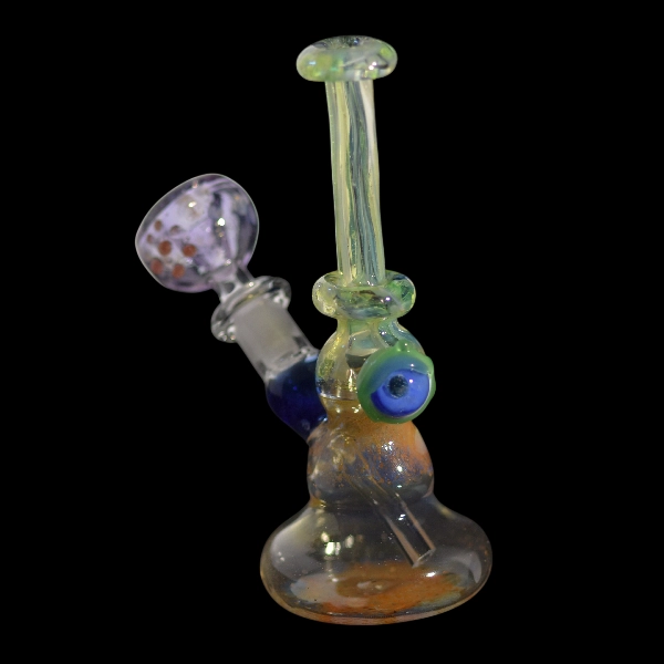 Bang droit en verre oeil bleu - Satyr Glass