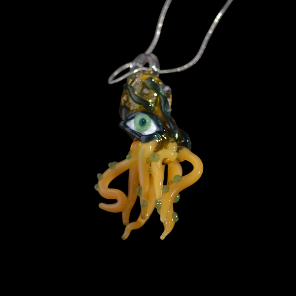 Pendentif en verre - ktulhu