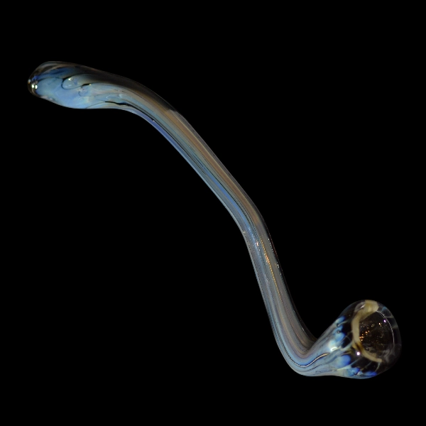 pipe sherlock en verre noir venom