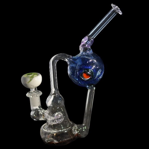 recycler en verre jnoun bleu 