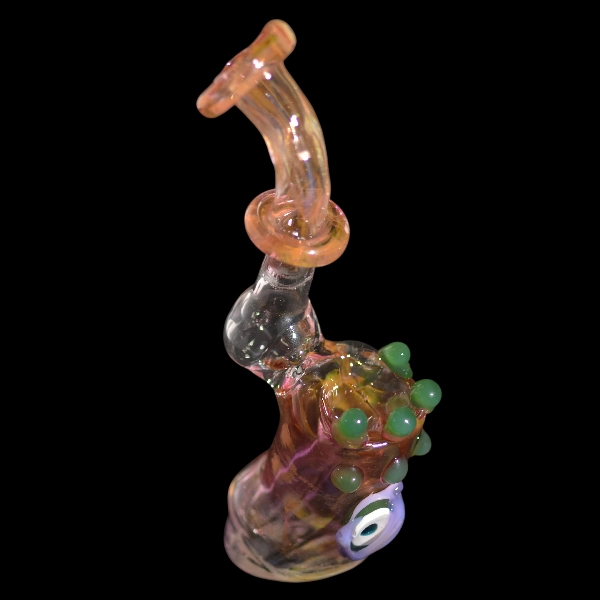 Bubbler en verre pink oeil  - Satyr Glass