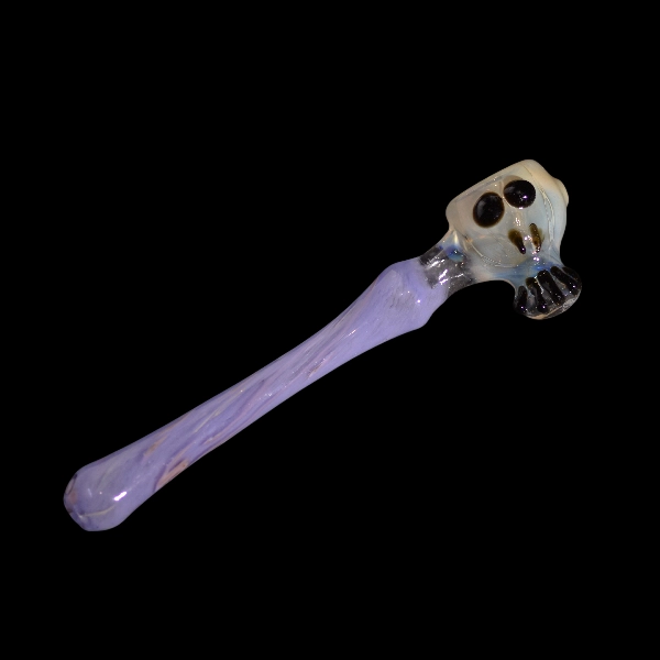 pipe steamrollers en verre Crâne brumeux