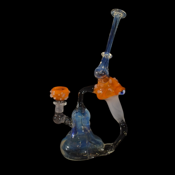 Bang percolateur en verre oeil de l'amanite - Satyr Glass