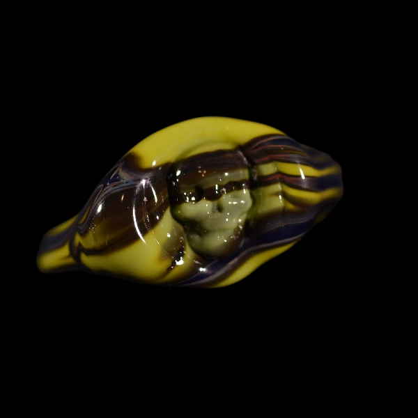 bague en verre crâne uranus