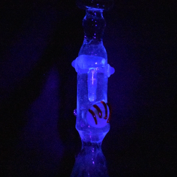 Bang droit en verre Moaï uv - Satyr Glass
